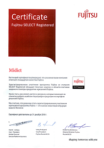 Fujitsu Select Registered Partner 2019